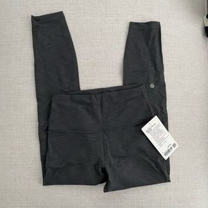 Wunder Train High-Rise Tight 25" heathered grey